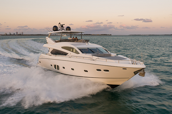 Crystal-clear waters and a private yacht near Exuma’s sandbars